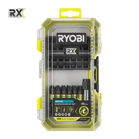 Begränsad tid Ryobi RARXSD45 Bitssats